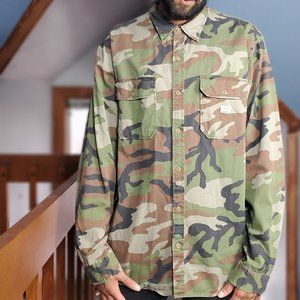 button up camo shirts